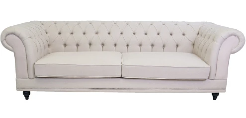 купить стильный Трехместный мягкий диван арт-деко Neylan бежевый