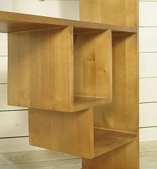 заказать Открытый стеллаж в стиле Лофт «Aquarelle Birch» арт ETG108