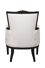 Мягкое полукресло с подлокотниками Tous white на заказ