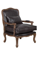 фото Мягкое полукресло с подлокотниками Nitro Brown