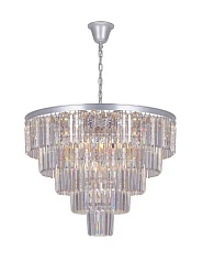 купить красивые Люстра Odeon 5 Rings Silver