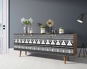 купить Комод "Berber" удлиненный принт 19 арт BB11/Print_19 в интернет-магазине
