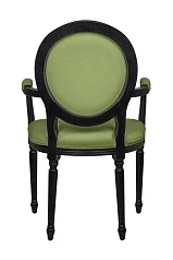 Мягкий стул с подлокотниками Delo Kora Arm Green