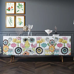 заказать Комод "Berber" удлиненный арт BB11/Print_03