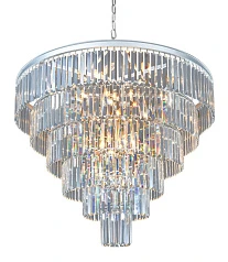 купить стильные Люстра Odeon 6 Rings Silver