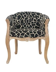 красивое Низкое кресло ретро каминное Kandy