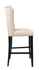 Дизайнерский барный стул Skipton Beige в интерьере