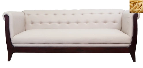 красивый Классический диван Delvin цвет желтый в интернет-магазине