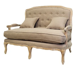 заказать Прямой диван модерн Yareli Brown синий