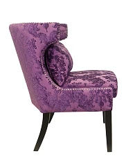 заказать Мягкое полукресло с подлокотниками Suza Violet