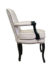 Мягкое полукресло с подлокотниками Anver Beige and Black