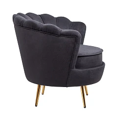 купить красивое Кресло ракушка Pearl Black в интернет-магазине