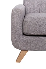 красивый Диван скандинавский на ножках Uter серый в интернет-магазине