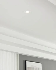 заказать 900454 Встраиваемый светильник CAROSSO, 35W (GU10), L93, B93, H25, алюминий, белый / пластик, белый