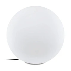 купить красивые Уличный напольный светильник MONTEROLO-Z, E27, 1X9W, IP65, H600, ?600, пластик, белый в интернет-магазине
