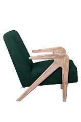 Кресло с пуфом для гостиниц Arrow Oak