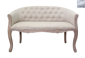 красивые Дизайнерский двухместный диван Kandy Double Mocca цвет серый на заказ