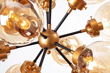 фото Люстра Bistro Glob 12 в интерьере