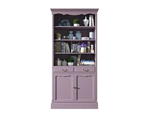 купить Книжный шкаф "Leontina Lavanda" арт ST9330L в интернет-магазине