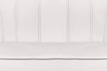 заказать Диван ракушка Pearl Triple Beige на черных ножках