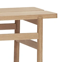 БАНКЕТКА HUBSCH, ДУБ, FSC, НАТУРАЛЬНЫЙ