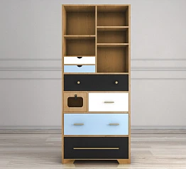 купить красивые Стеллаж малый "Aquarelle Birch" арт RE-30ETG