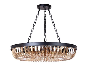 купить Люстра Terra Black Amber D80
