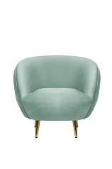 красивое Мягкое кресло для гостиниц Small Benee Green в интернет-магазине