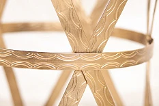 стильный Журнальный столик круглый Parlan Gold