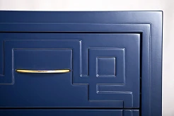 Дизайнерская тумба Greek Blue в интерьере