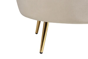 купить Низкое кресло ракушка Pearl Taupe