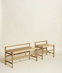 СКАМЬЯ HERITAGE HUBSCH БОЛЬШАЯ, НАТУРАЛЬНЫЙ