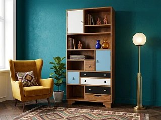 Стеллаж "Акварель (Aquarelle)" арт RE-17ETG/4