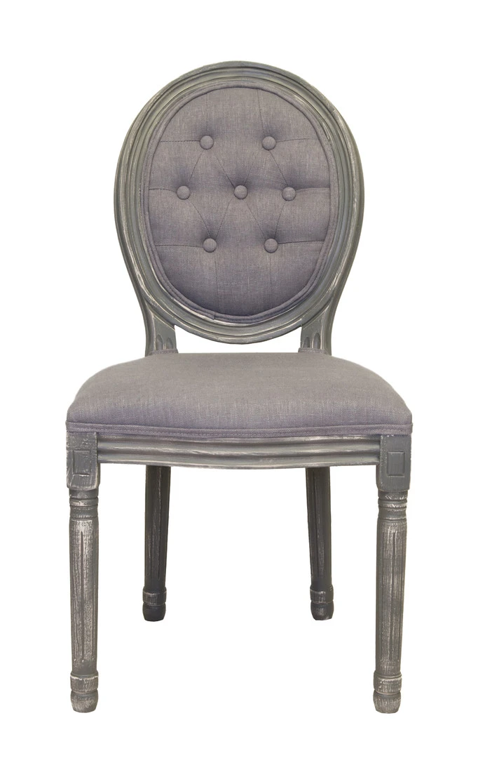 заказать Дизайнерский обеденный стул модерн Volker Button Grey