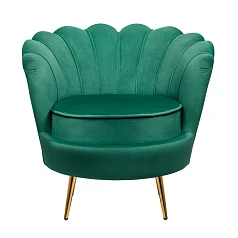 Низкое кресло ракушка Pearl Green V2 на заказ