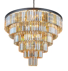 заказать Люстра Odeon 6 Rings Amber