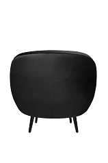 Мягкое кресло Small Benee Black V2 в интерьере