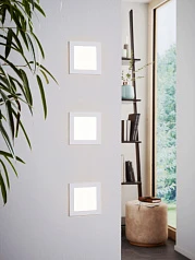 заказать 64624 Светодиод. встраив. светильник FUEVA 1 PRO, 11W(LED), 170X170, ET40, 4000K, сталь/белый, пласт в интернет-магазине