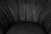 Низкое кресло ракушка Pearl Black V2 в интернет-магазине