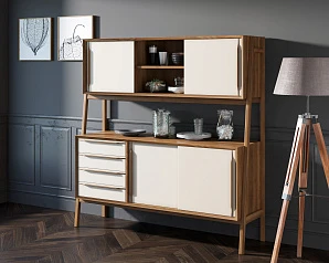 заказать Буфет "Bruni white" широкий арт BR37WH в интернет-магазине