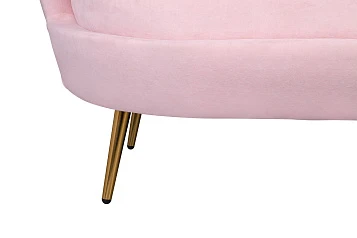 Дизайнерский диван Pearl Triple Pink в интернет-магазине