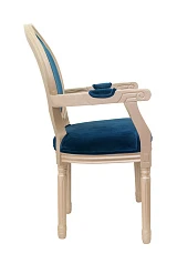 Мягкий стул с подлокотниками Volker Arm Gold