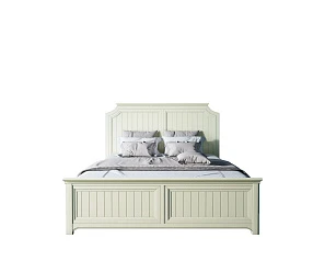 Бежевая кровать "Olivia" 180х200 арт GA3001/18C на заказ в интернет-магазине
