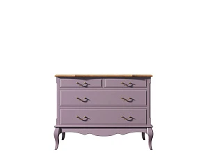 купить красивый Комод «Leontina Lavanda» на 4 ящика арт ST9315L