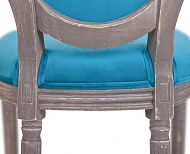 стильный Стул Volker Blue Velvet