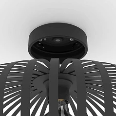 заказать 900721 Потолочный светильник MOGANO 3, 1X40W (E27), H180, ?430, сталь, черный