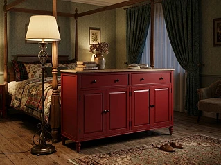 Большой комод "Одри (Odri)" 4 дверки арт od2145/3031