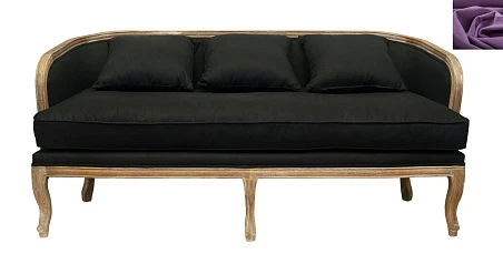 купить Диван ретро Nora фиолетовый