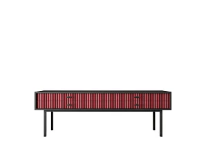 купить стильные Консоль с двумя ящиками "Emerson" арт EM23/red/L в интернет-магазине