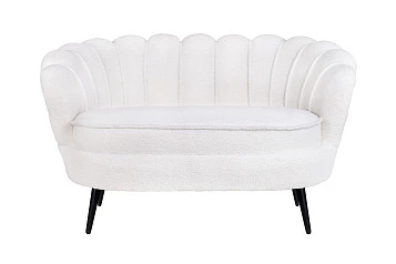 купить стильный Двухместный диван Pearl Double Boucle на черных ножках